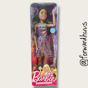 Barbie 28" Best Fashion Friend Doll African American AA Battery NRFB HTF RARE